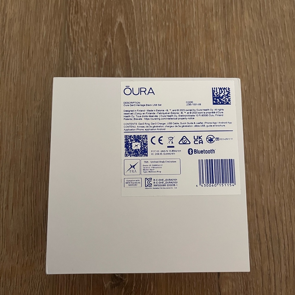 Oura Ring Box - White and Black - Picture 5 of 5
